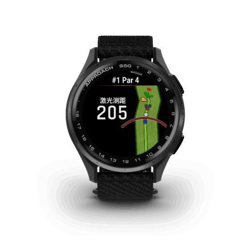 轻巧随行慧腕全场Garmin佳明发布纤薄款Approach S50 高尔夫智能手表(图3)
