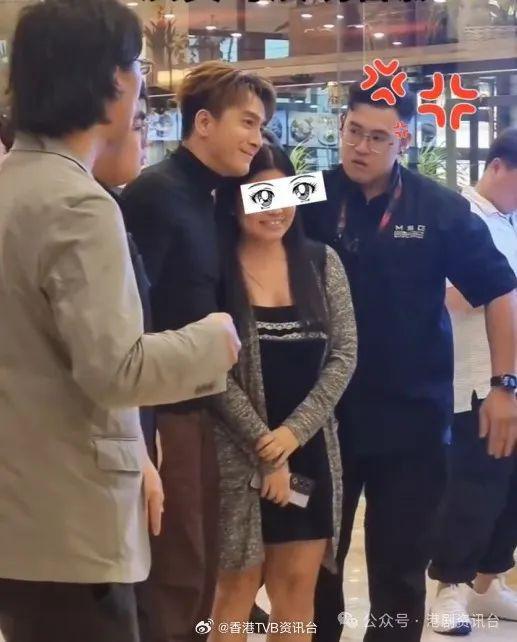 TVB视帝大马遭「低胸攻势」！保安不敌狂粉 暖心解围反陷争议漩涡(图8)